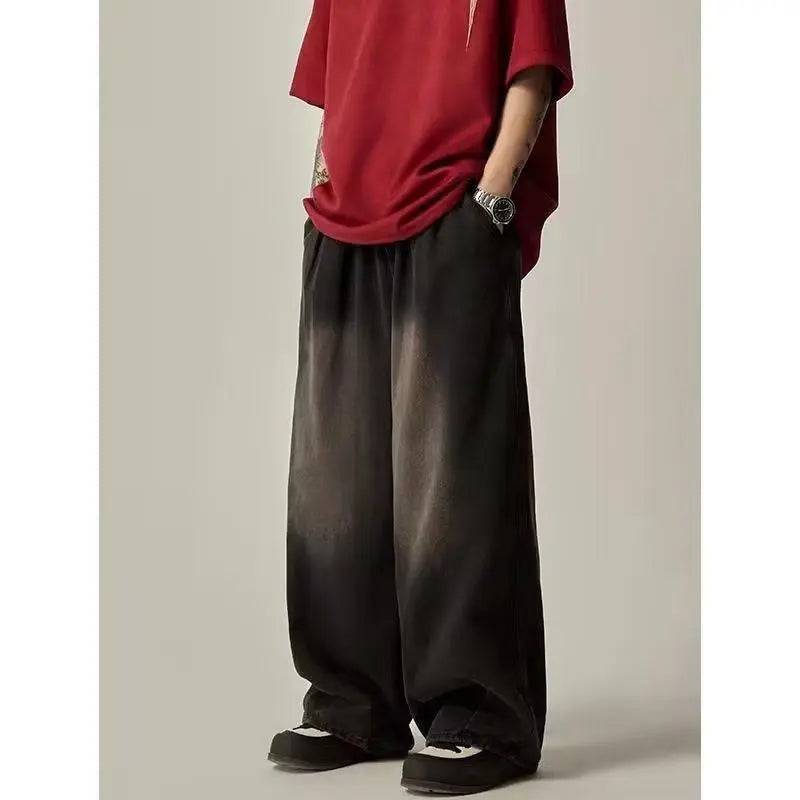 Jeans Japanese Style Large Size Loose Street - WOMONA.COM