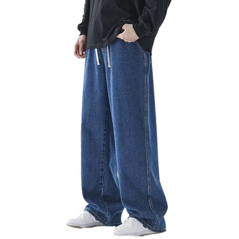 Thin High Street Loose Wide Leg Pants - WOMONA.COM