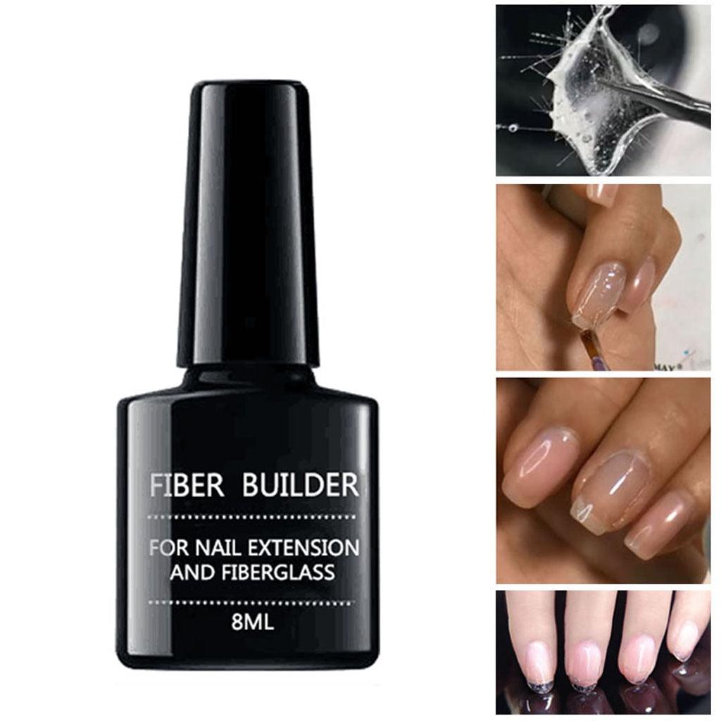Quick Building Repair Broken Nails Soak Off UV Gel - WOMONA.COM