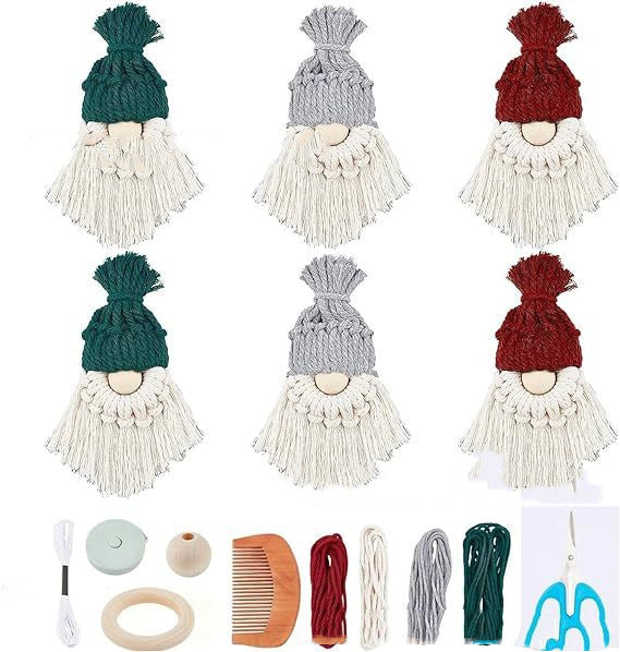 Woven Christmas Elf Crafts - WOMONA.COM