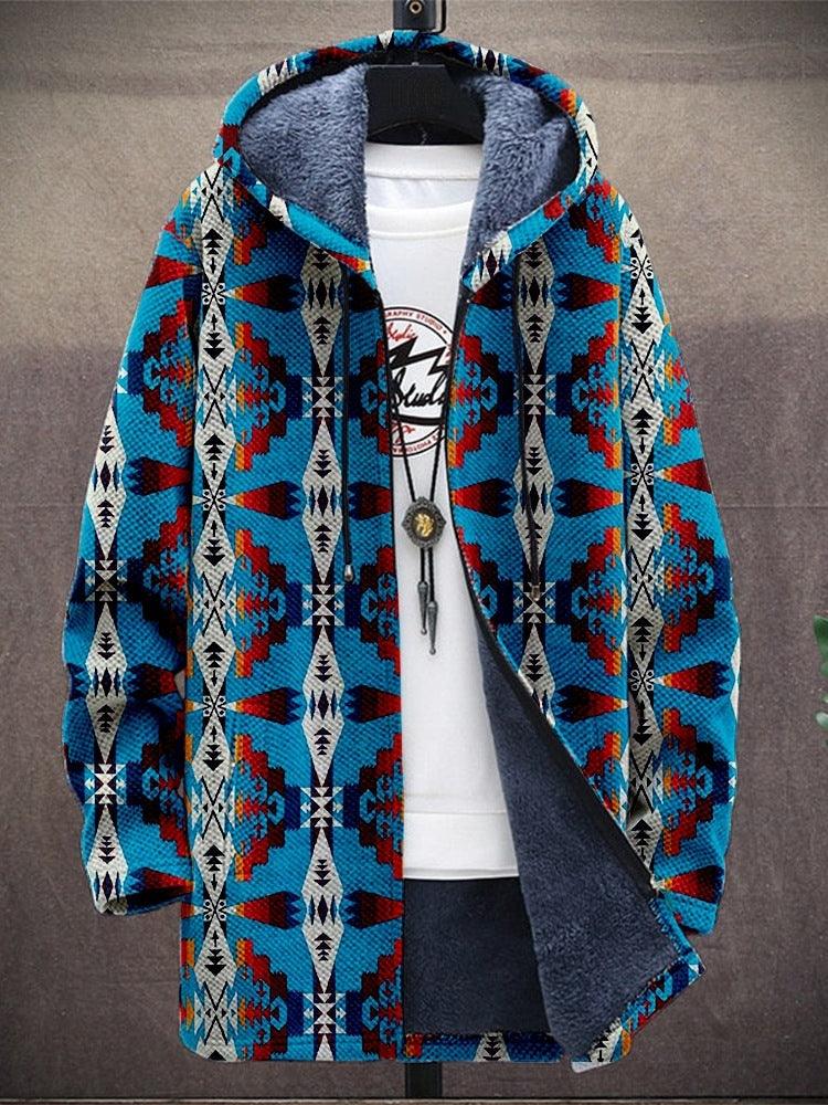 Men's Digital Printed Stand Collar Jacket - WOMONA.COM