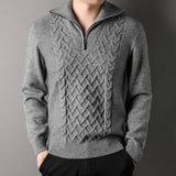 Knitwear Loose Fashionable Outerwear Men Coat Sweater