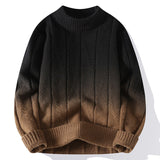 High-grade Sweater Gradient Fashion Men - WOMONA.COM