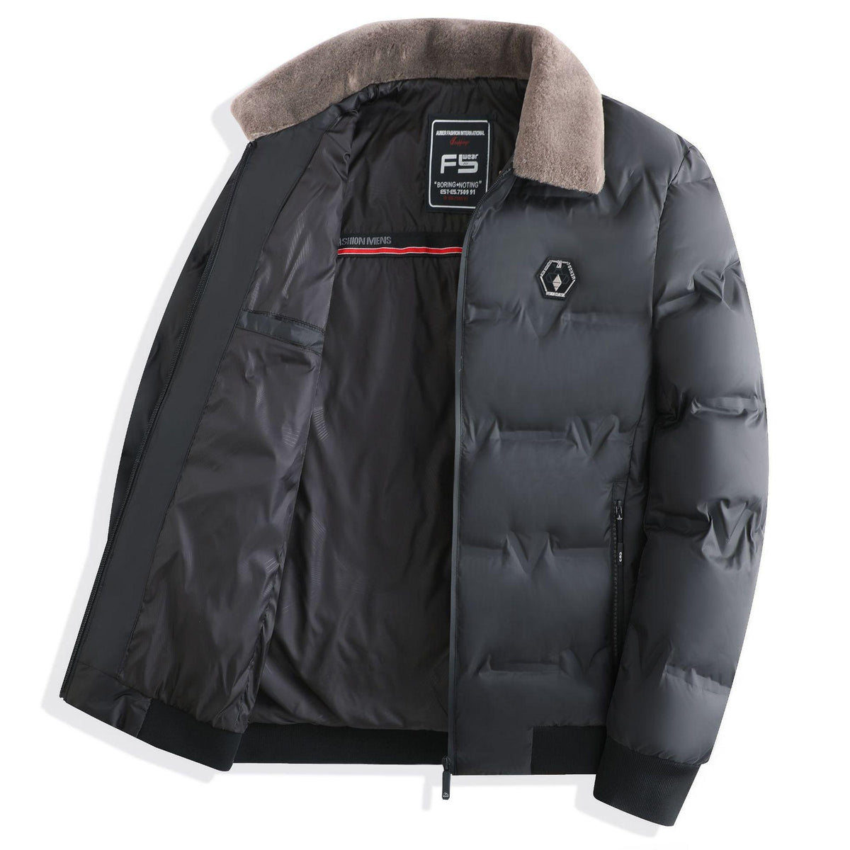Winter Men's Warm Down Coat - WOMONA.COM