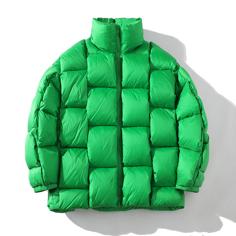 Men's Down Jacket Fashion Woven Style - WOMONA.COM