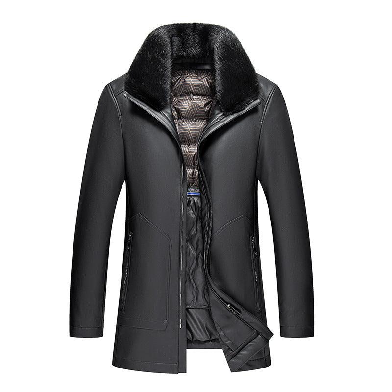 Haining Genuine Leather Clothes Men's - WOMONA.COM