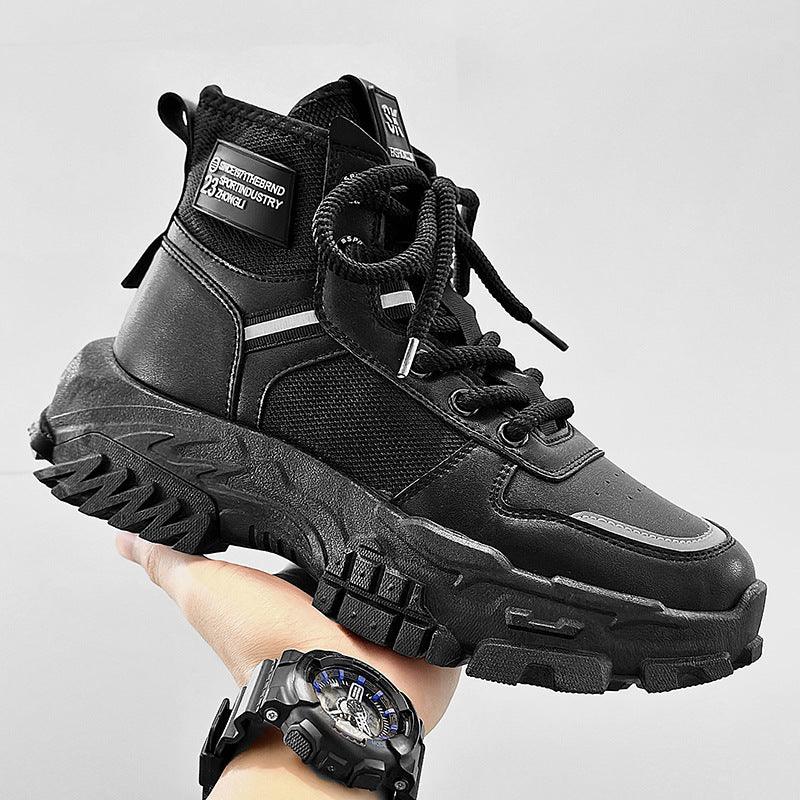 Men's Platform Martin Boots Sports - WOMONA.COM