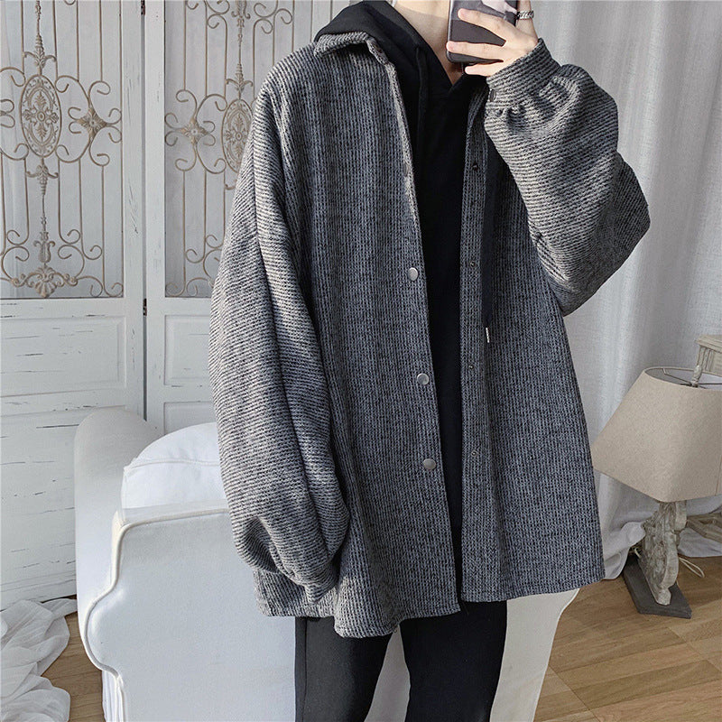 Korean Style Loose Work Coat All Match Clothes - WOMONA.COM