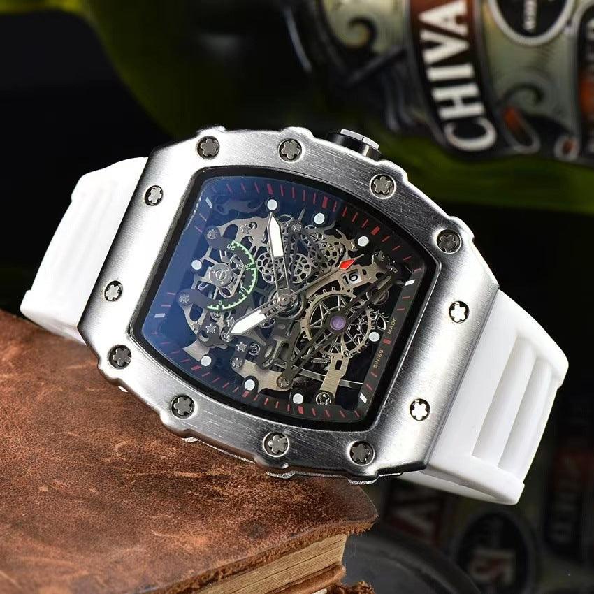 Hollow Barrel Sports Men's Watch - WOMONA.COM
