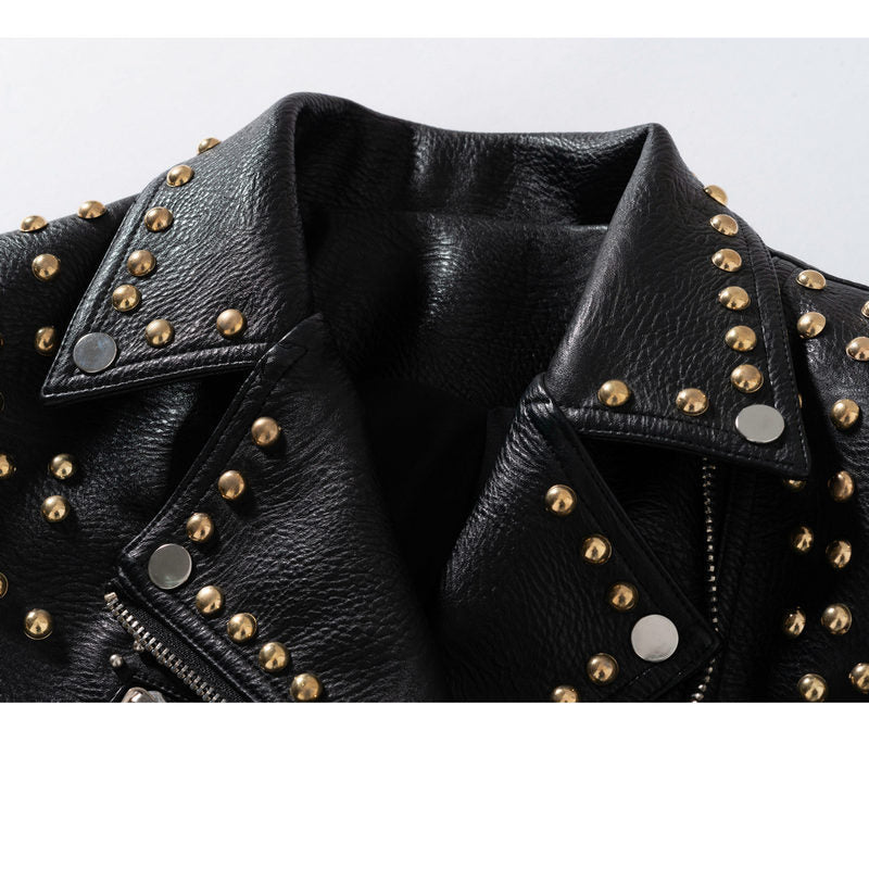 New Jacket Leather Fashion Personality Women's - WOMONA.COM