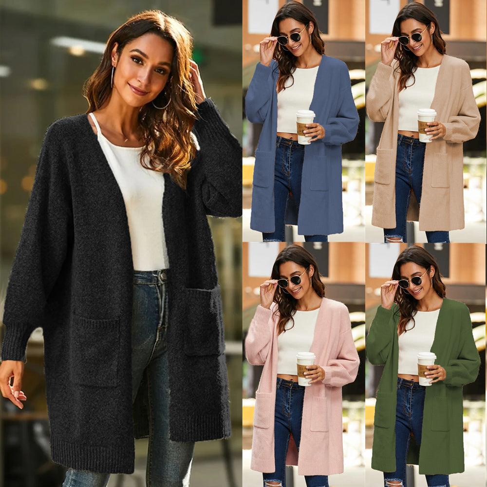 New Knitted Autumn And Winter Sweater Women - WOMONA.COM