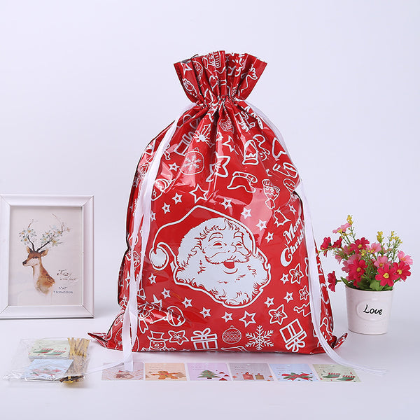 New Style Drawstring Gift Christmas Gift Bag - WOMONA.COM