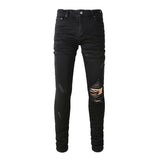 Stretch Slim Fit Skinny Jeans For Men - WOMONA.COM