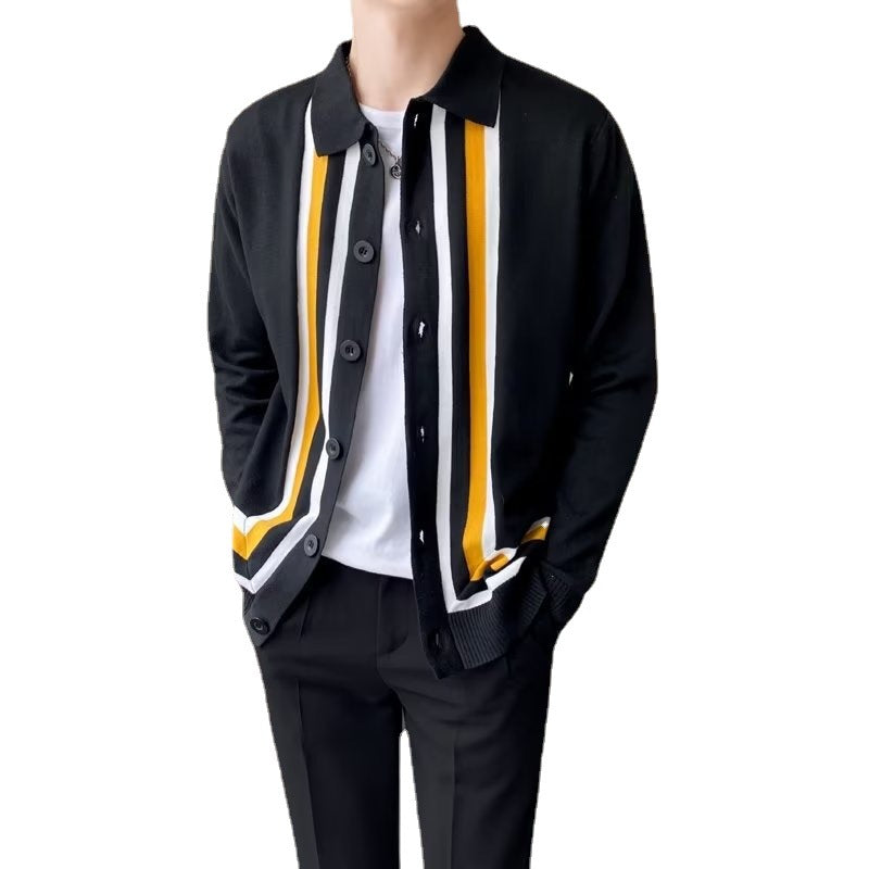 Early Autumn New Design Sense Cardigan Sweater Men - WOMONA.COM