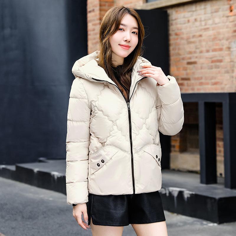 Cotton Coat Rhombus Thickened Cotton Coat