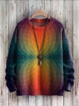 Wool-like Knitted Color Dopamine Sweater