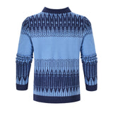 Men's Crewneck Pullover Sweater - WOMONA.COM