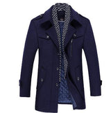 Padded cotton coat and wool coat