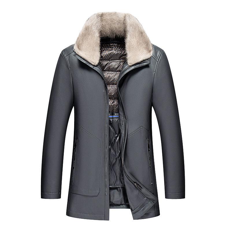 Haining Genuine Leather Clothes Men's - WOMONA.COM