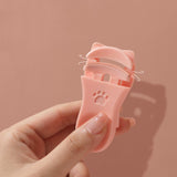 Portable Wide Angle Cute Cat Claw Eyelash Curler - WOMONA.COM