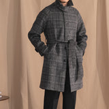 Men's Wool Warm Mid-length Coat - WOMONA.COM