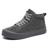 High-top Men's Genuine Leather Fashion Shoes