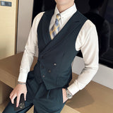 Men's Casual Vest British Style