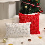 Holiday Ornament Pillow Bedroom Bedside Plush Pillowcase