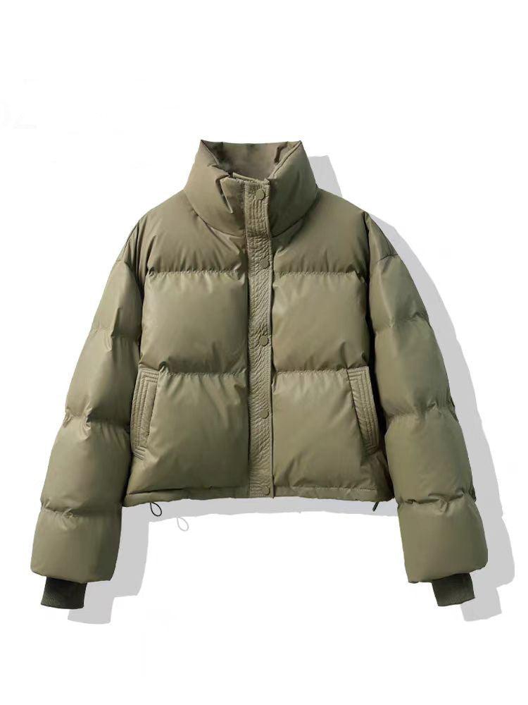 Wash-free PU Leather Cotton-padded Women's - WOMONA.COM
