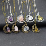 Moon necklace - WOMONA.COM