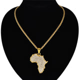 Map necklace - WOMONA.COM