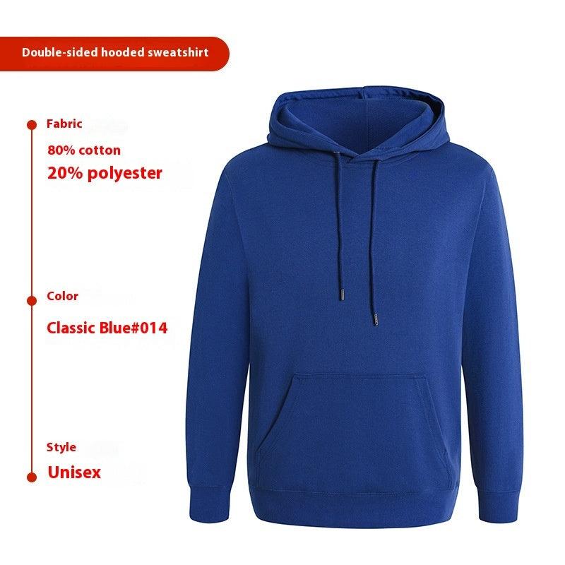 Solid Color Long Sleeve Loose Thin Hoodie Sweater - WOMONA.COM