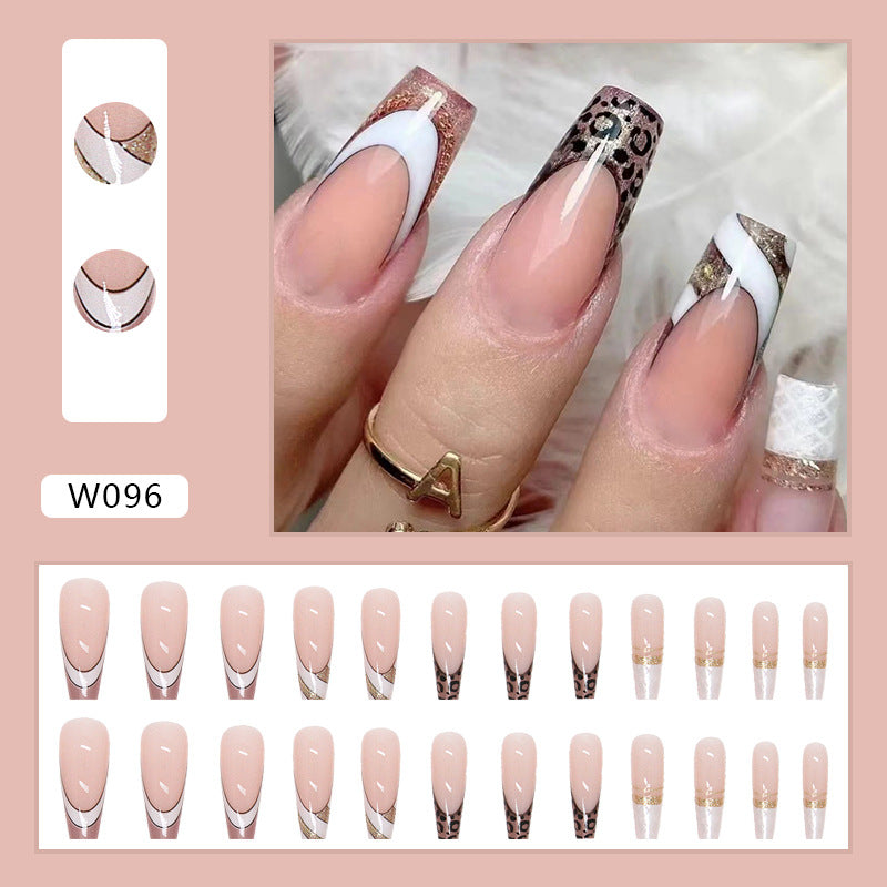 Ballet Armor Fake Nails One Second Wear 24 Pieces Boxed - WOMONA.COM