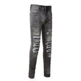 Men's Cover Damage Gray Casual Pants - WOMONA.COM