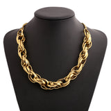 Big-name retro short necklace necklace - WOMONA.COM