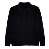 Autumn Polo Lapel Sweater Men's - WOMONA.COM