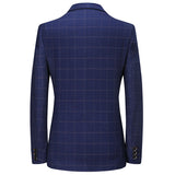 New Leisure Suits For Men Coat Plaid Fashion - WOMONA.COM