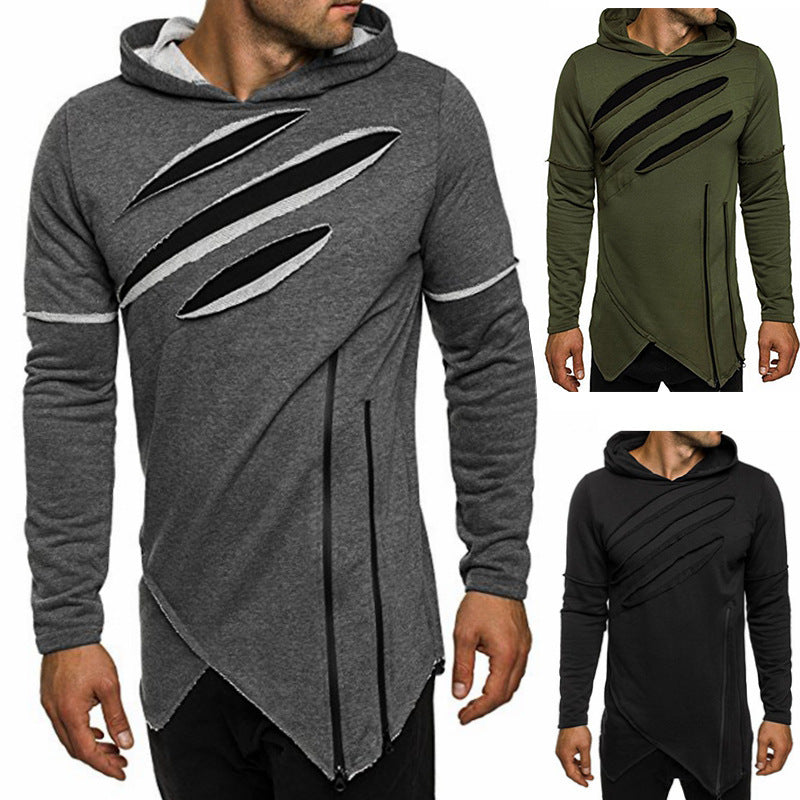 Fashion trend casual headgear personality men's sweater