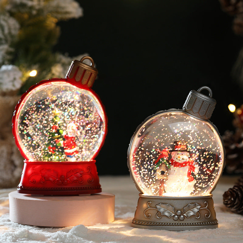 Christmas Holiday Decorations Luminous Simulation Flat Light - WOMONA.COM