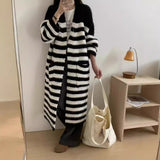 Loose And Lazy Style Sweater Coat