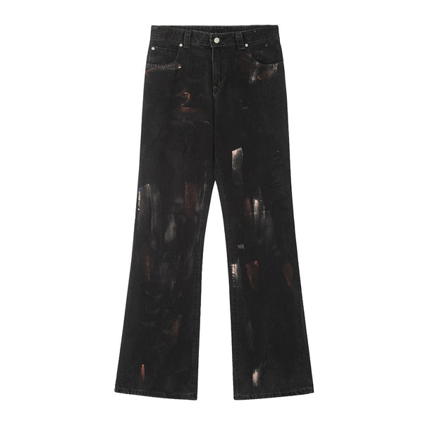 Fashion Splash-ink Painting Jeans For Men - WOMONA.COM