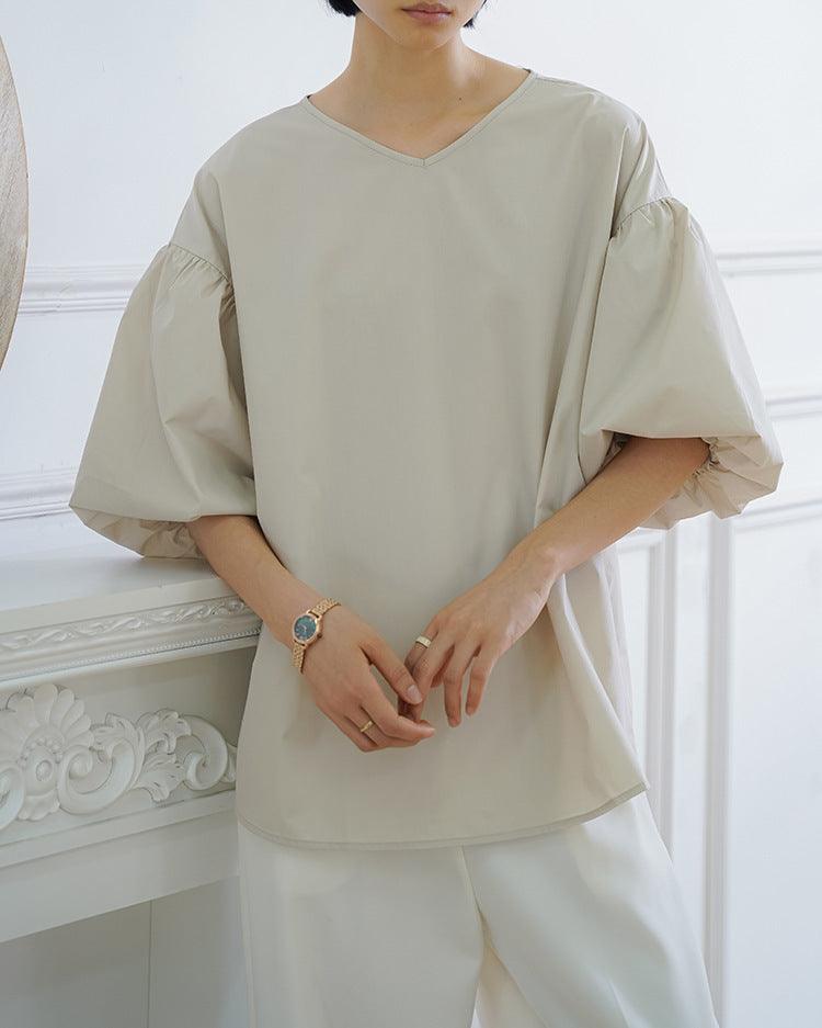 Summer Loose Large Women's Shirt - WOMONA.COM