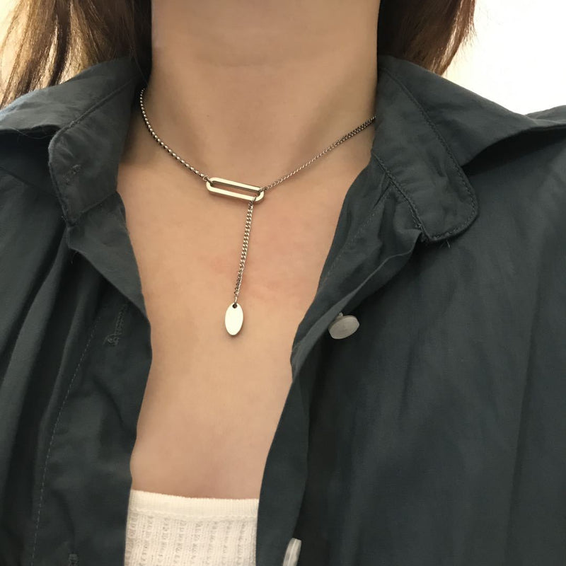 Simple temperament personalized fashion necklace - WOMONA.COM