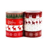 Christmas DIY gift sticker pocket and paper tape - WOMONA.COM