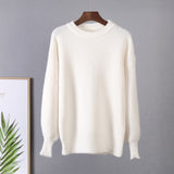 Warm Ladies Sweater Women Knitwear Knitted Sweaters - WOMONA.COM