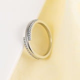 Women's Platinum-plated Ring