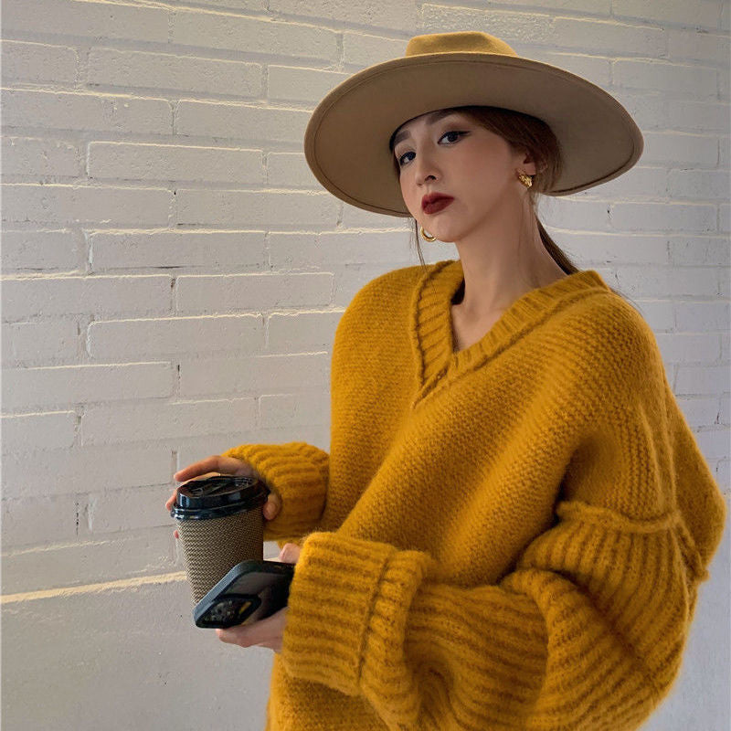 Knit Sweaters For Women's Outer Wear - WOMONA.COM