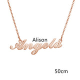 Necklace Alloy Pendant Font Fascinating Pendant - WOMONA.COM