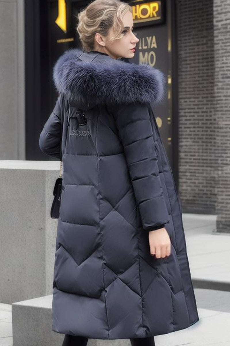 Big Fur Collar Thickened Padded Jacket