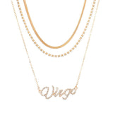 Multi-layer Diamond Necklace - WOMONA.COM